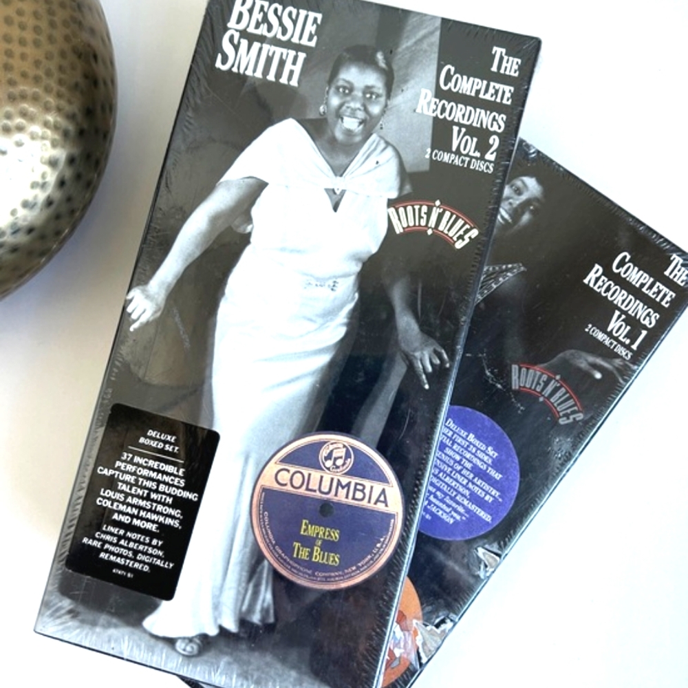 Bessie Smith Empress of the Blues Deluxe Boxed CD Set Complete Recordings 1 & 2